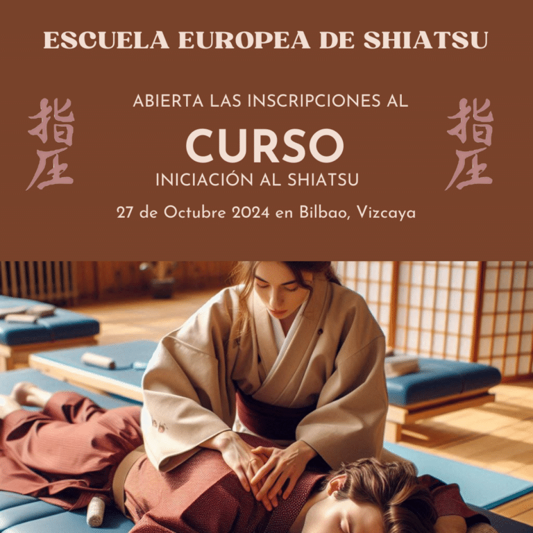 curso de iniciación al shiatsu en Bilbao